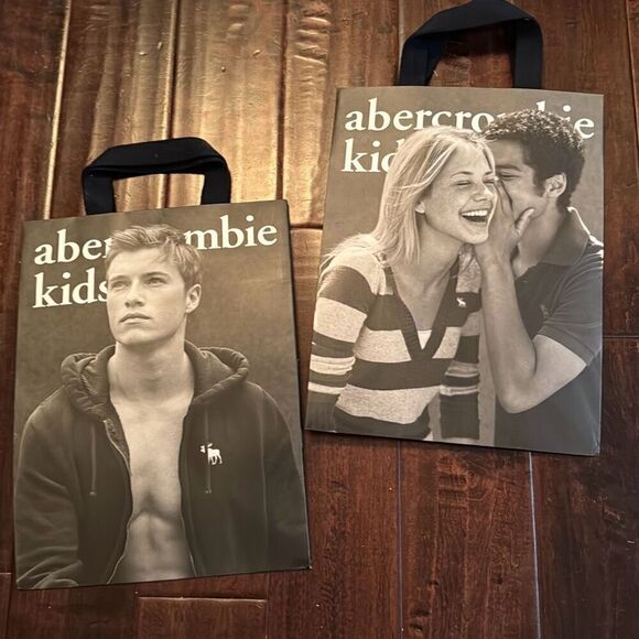 Abercrombie kids shopping bag bundle (2) - Picture 1 of 4